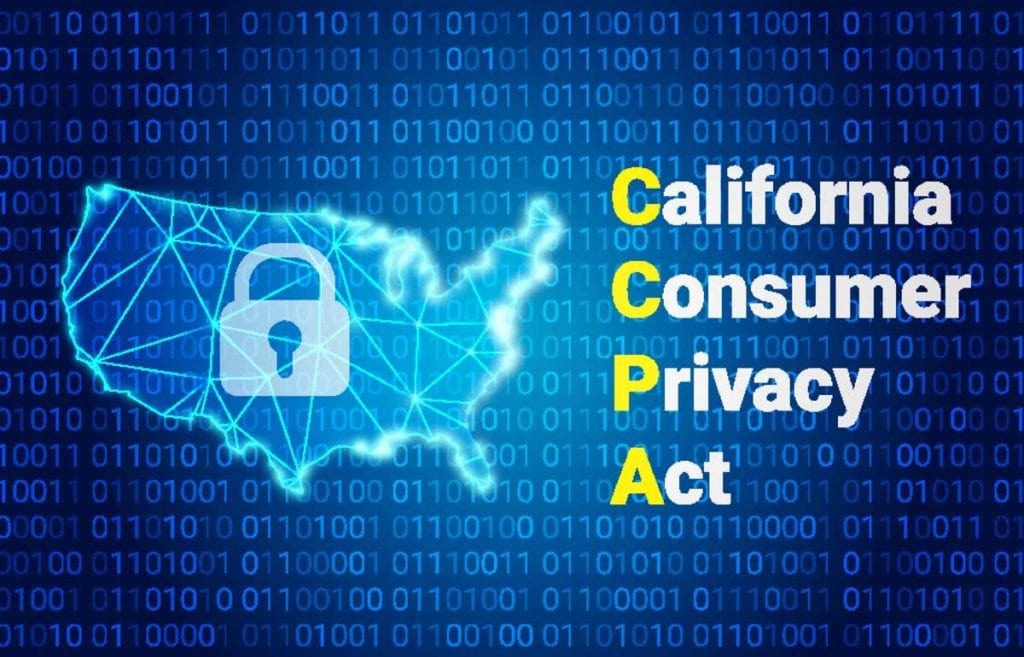 Photo depicting data security for California Consumer Privacy Act